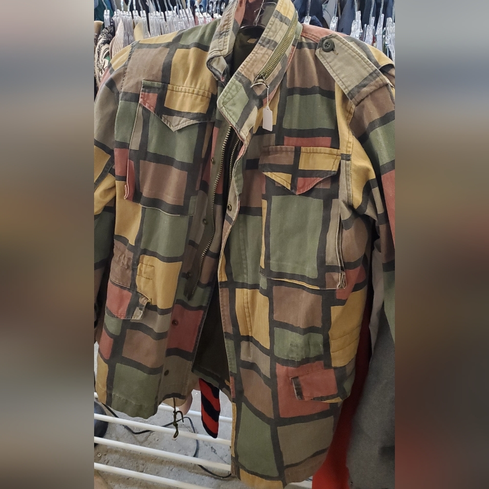 BEE LINE JAPANESE M-65 MILITARY FIELD CAMO JACKET